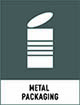 Metal packaging icon