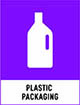 Plastic packaging icon